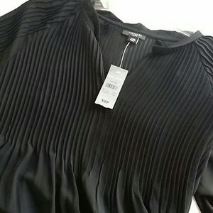 New ann Taylor pleated blouse